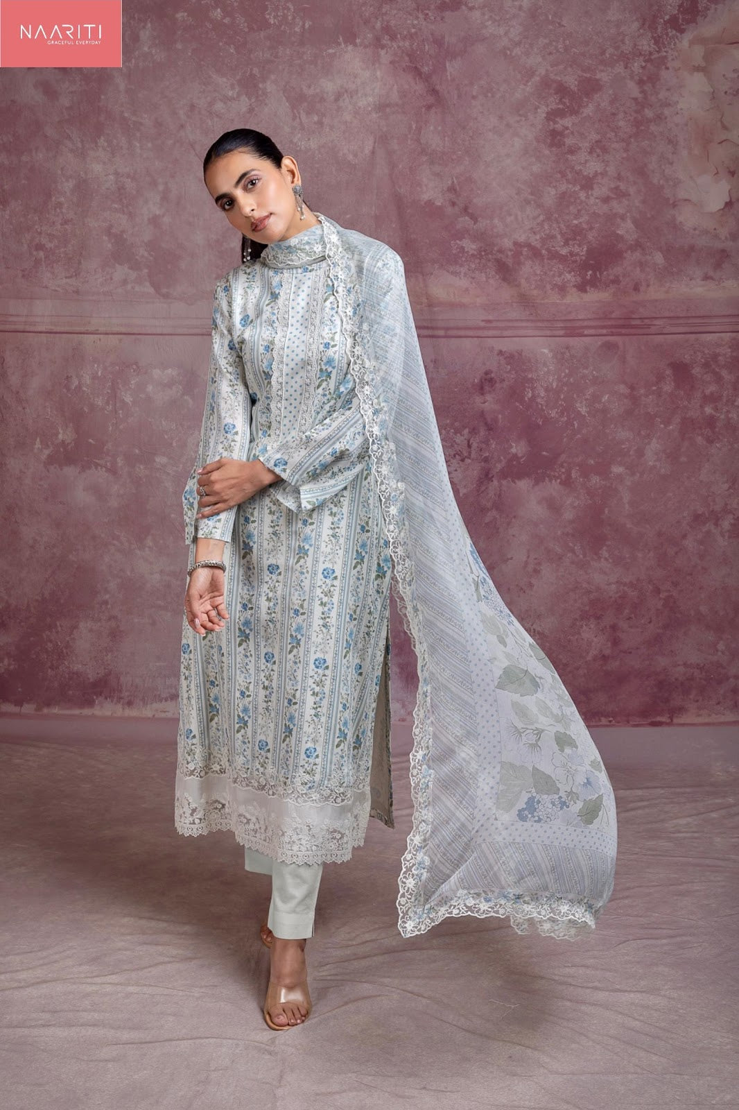 Venisa Naariti Cotton Pant Style Suits Exporter Ahmedabad