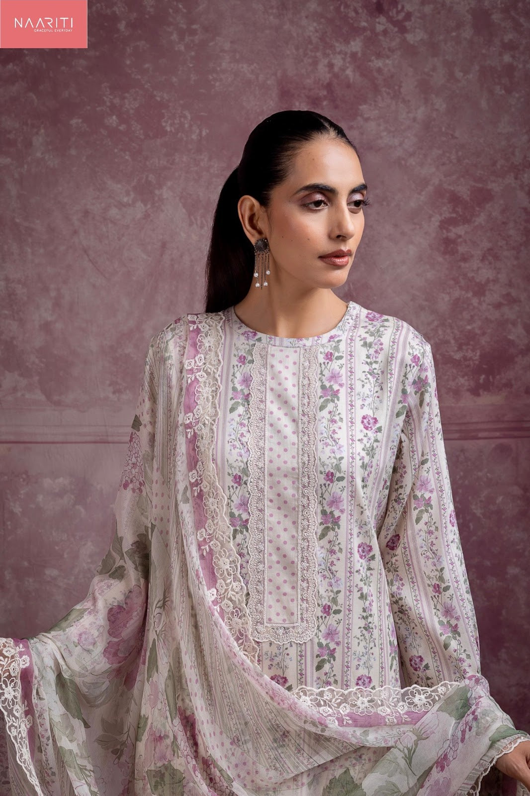 Venisa Naariti Cotton Pant Style Suits Exporter Ahmedabad