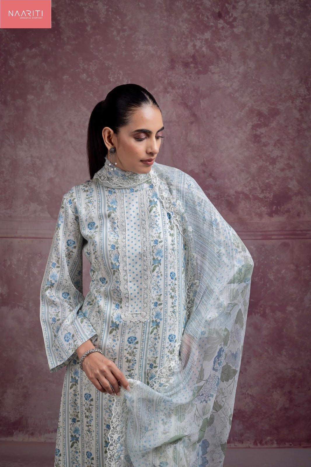 Venisa Naariti Cotton Pant Style Suits Exporter Ahmedabad