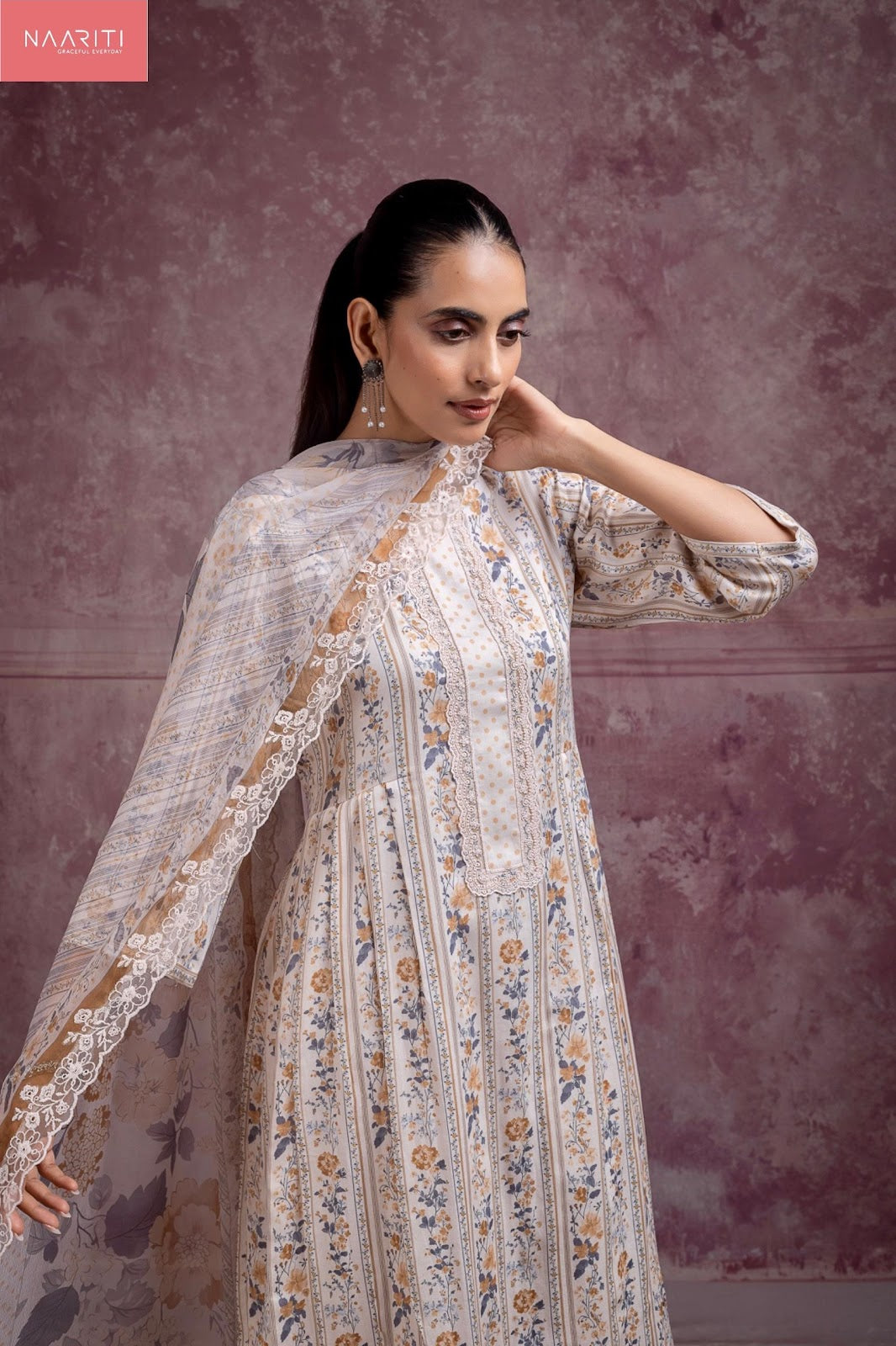 Venisa Naariti Cotton Pant Style Suits Exporter Ahmedabad
