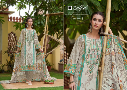 Venisha Vol 2 Zulfat Designer Cotton Karachi Salwar Suits Supplier