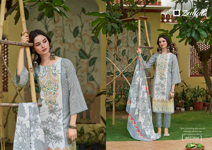 Venisha Vol 2 Zulfat Designer Cotton Karachi Salwar Suits Supplier