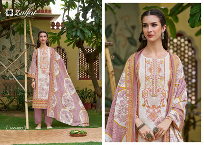 Venisha Vol 2 Zulfat Designer Cotton Karachi Salwar Suits Supplier