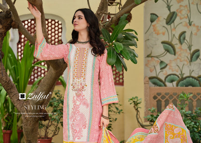Venisha Vol 2 Zulfat Designer Cotton Karachi Salwar Suits Supplier