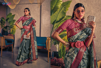 Venus Silk Vipul Two Tone Sarees Wholesale