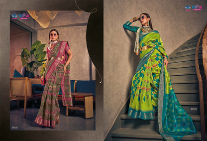 Venus Silk Vipul Two Tone Sarees Wholesale