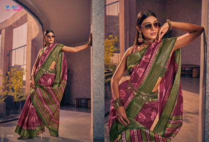 Venus Silk Vipul Two Tone Sarees Wholesale