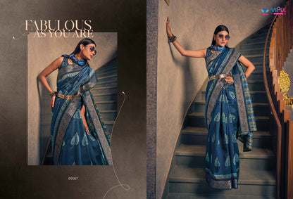 Venus Silk Vipul Two Tone Sarees Wholesale