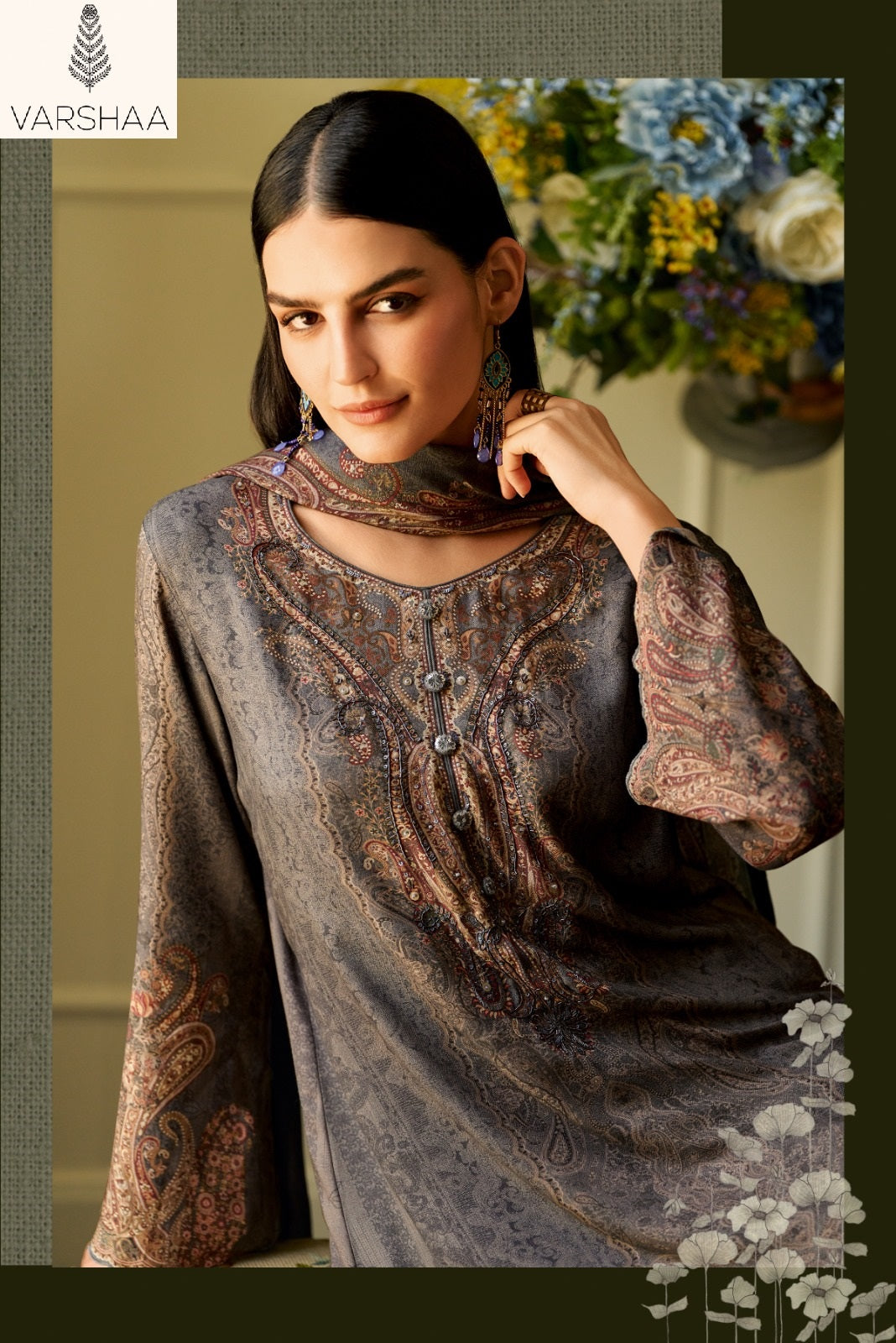 Venus Varshaa Viscose Pant Style Suits Manufacturer
