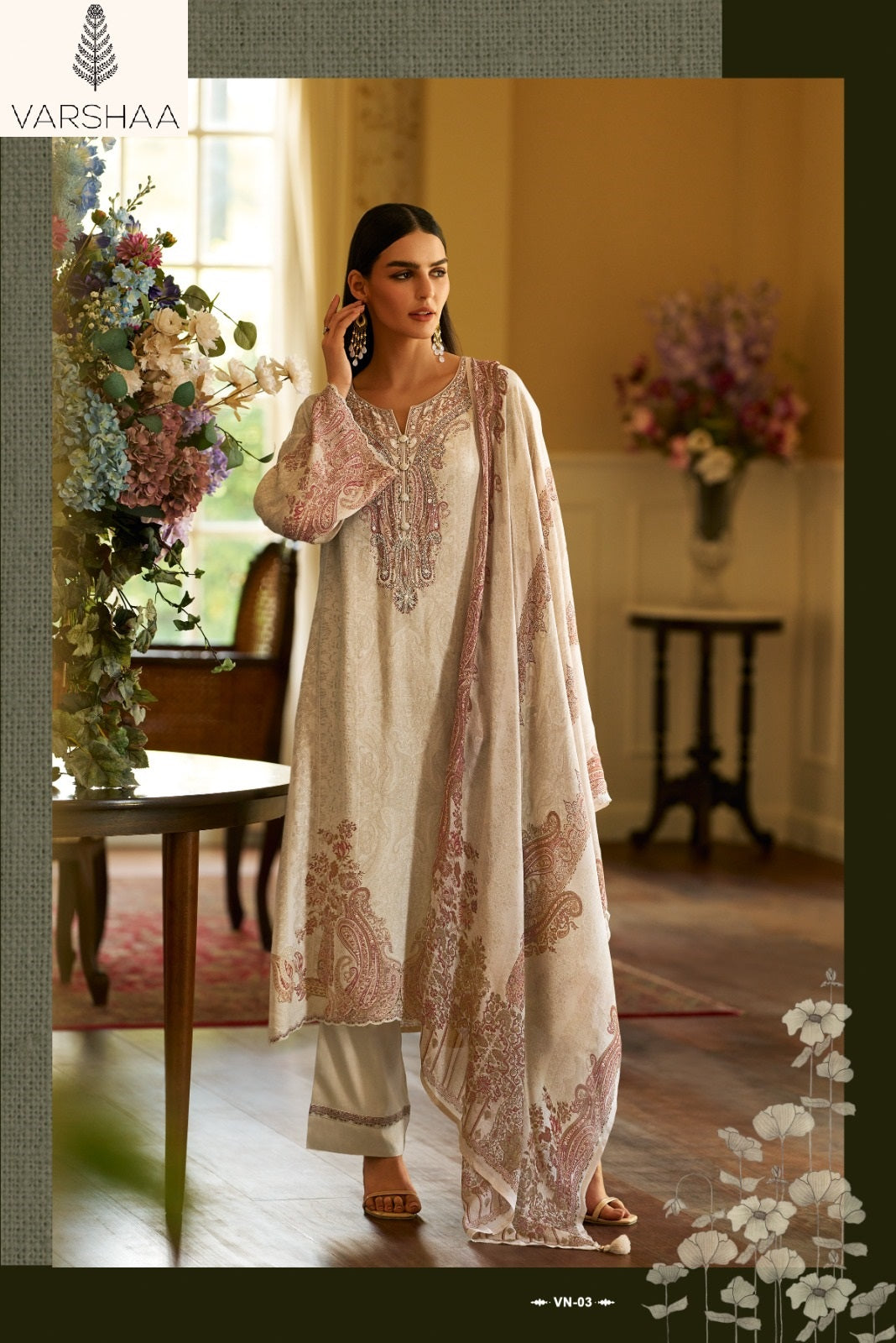 Venus Varshaa Viscose Pant Style Suits Manufacturer