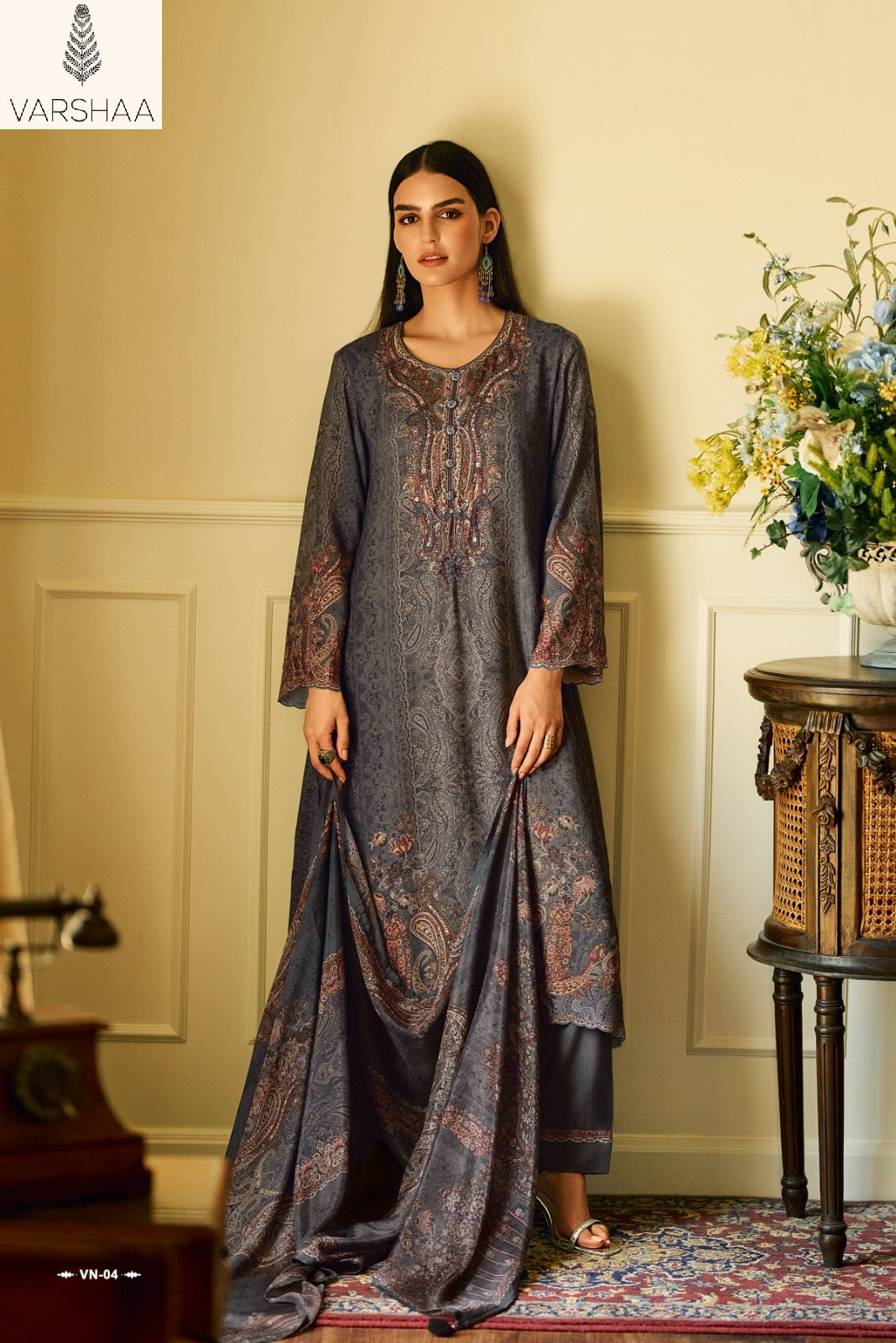 Venus Varshaa Viscose Pant Style Suits Manufacturer