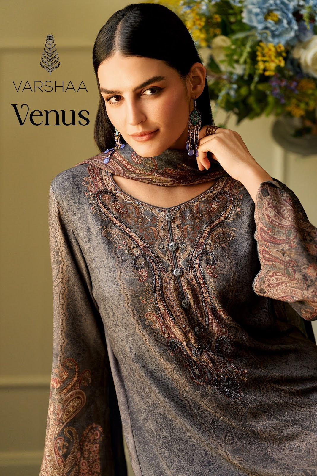 Venus Varshaa Viscose Pant Style Suits Manufacturer