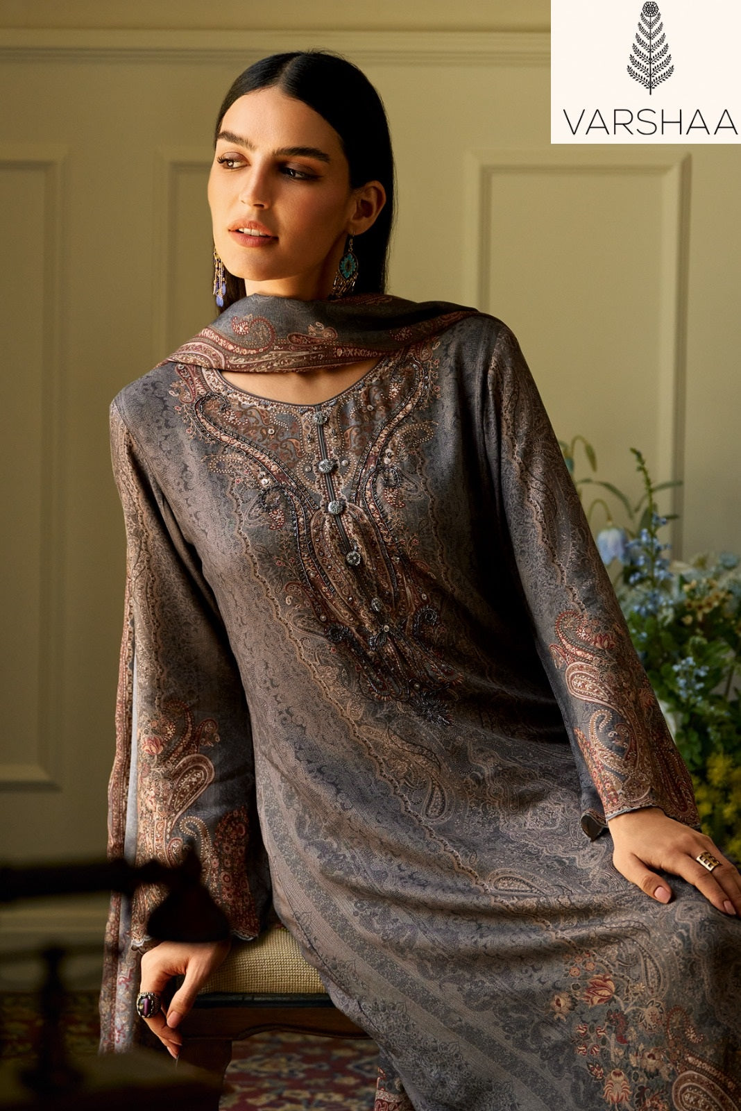 Venus Varshaa Viscose Pant Style Suits Manufacturer