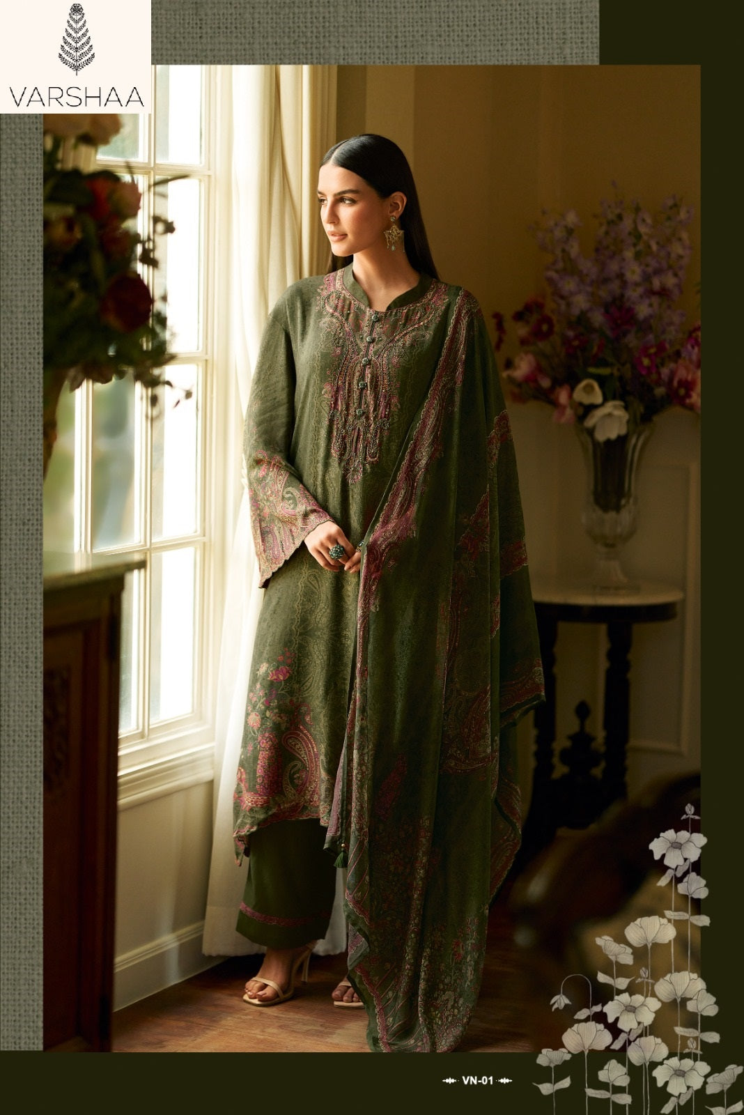 Venus Varshaa Viscose Pant Style Suits Manufacturer