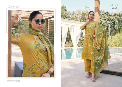 Venya Irika Cotton Cambric Pant Style Suits Wholesaler Gujarat