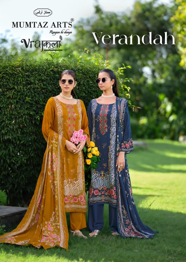 Verandah Mumtaz Arts Viscose Pashmina Suits Exporter Gujarat