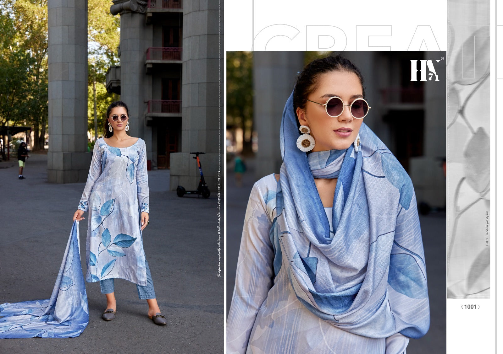 Verena Yesfab Wool Pashmina Suits Wholesaler India