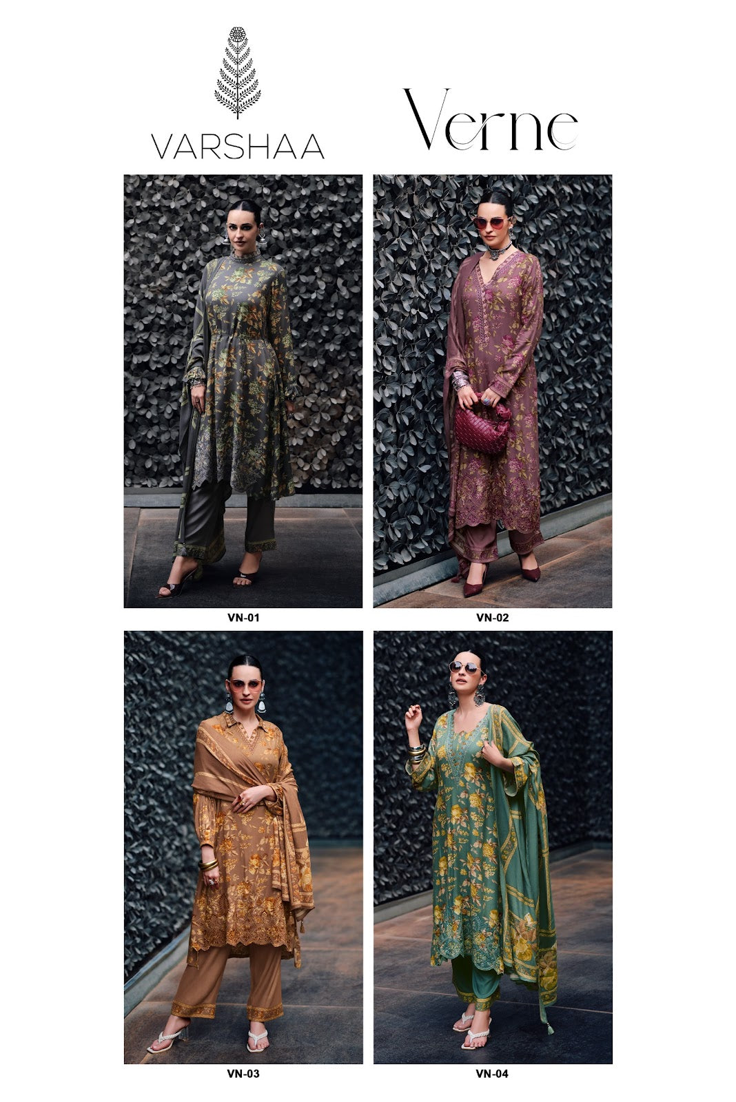 Verne Varshaa Pashmina Suits Exporter Ahmedabad