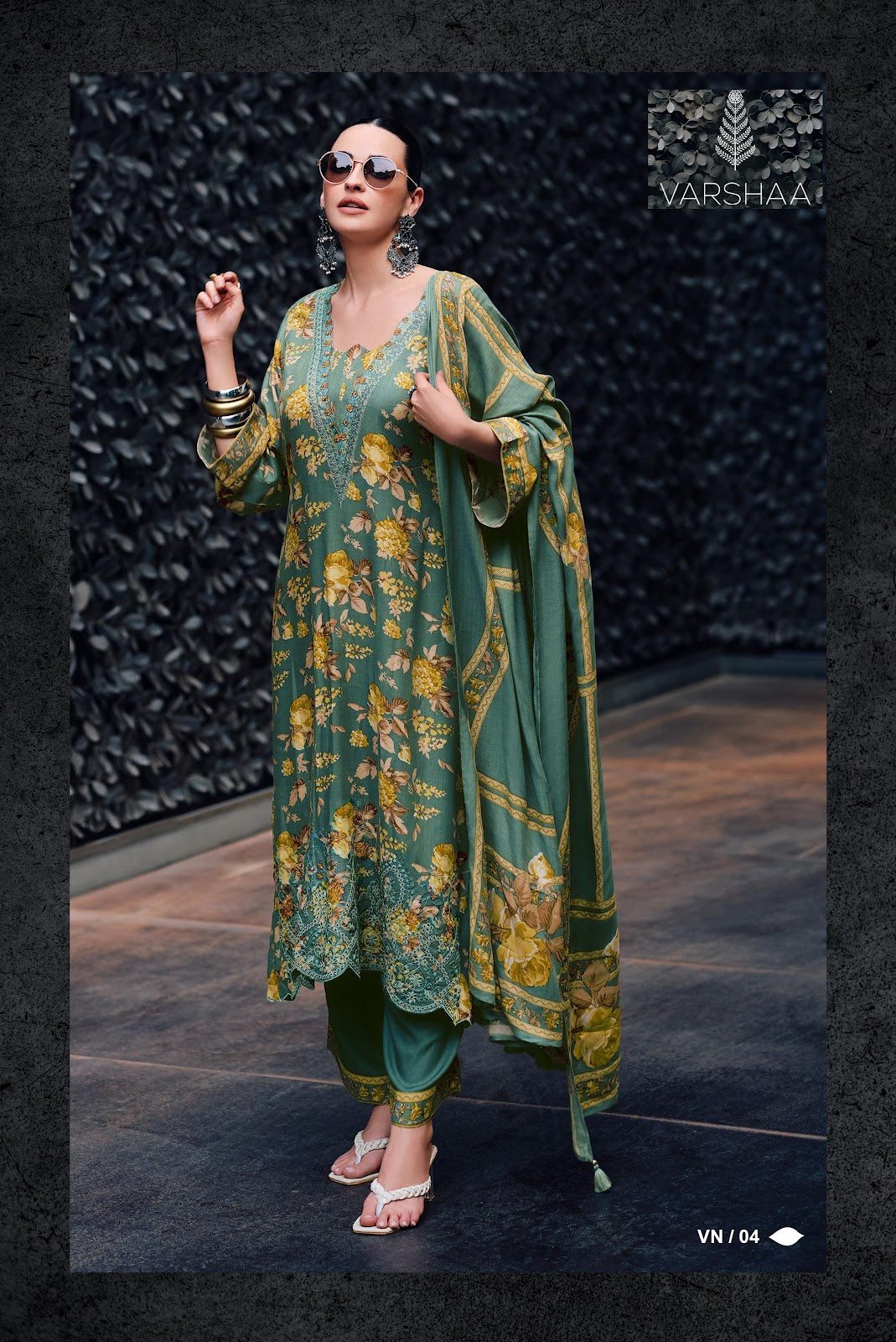 Verne Varshaa Pashmina Suits Exporter Ahmedabad