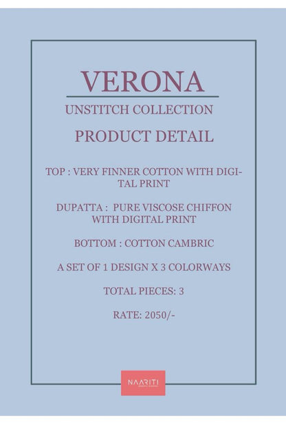 Verona Naariti Cotton Pant Style Suits Wholesaler