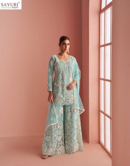 Verona Sayuri Net Readymade Suits Exporter Ahmedabad