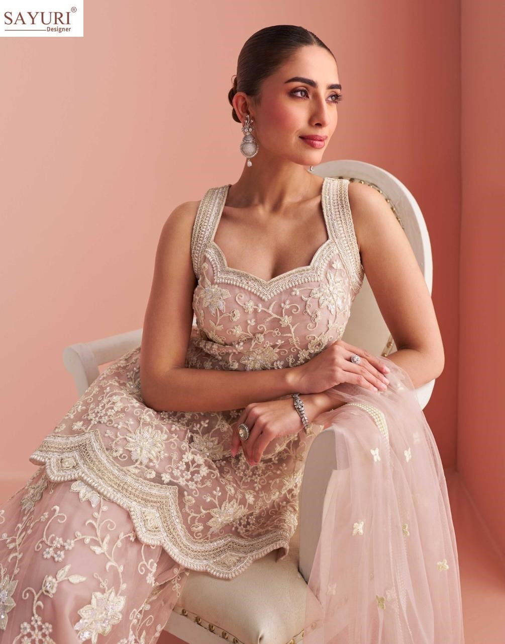 Verona Sayuri Net Readymade Suits Exporter Ahmedabad