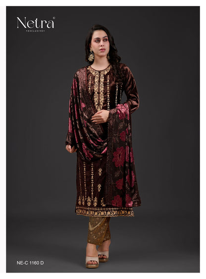 Veronika Netra Velvet Suits Manufacturer