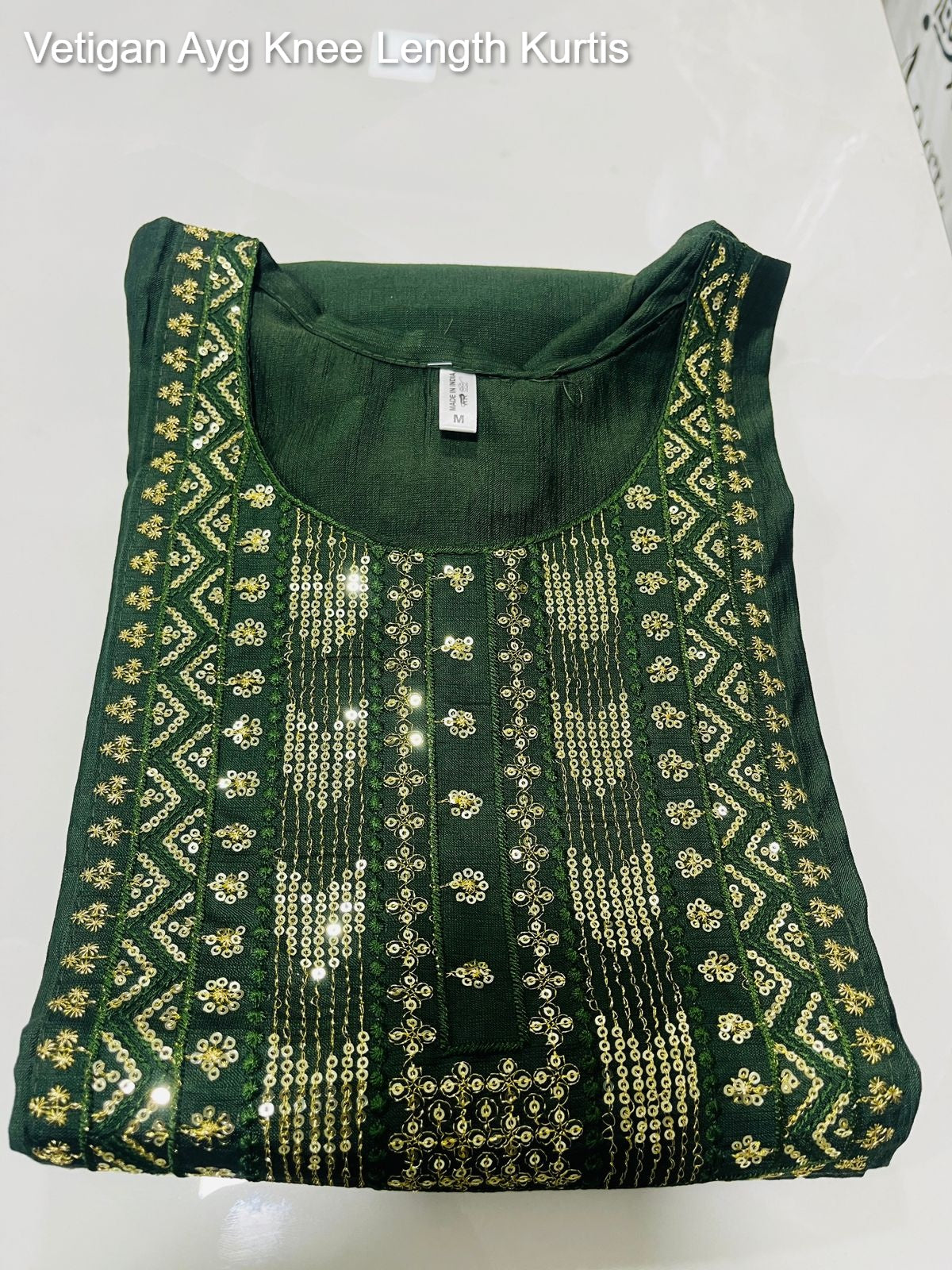 Vetigan Ayg Knee Length Kurtis Exporter