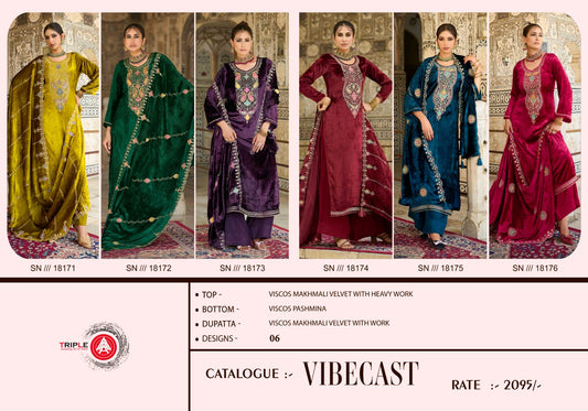 Vibecast Triple Aaa Viscose Velvet Suits Exporter Ahmedabad