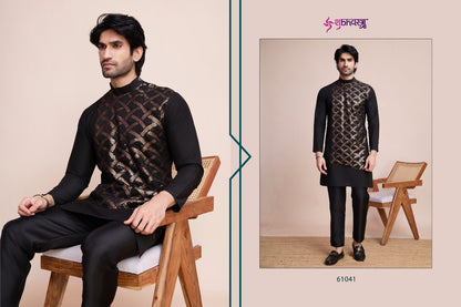 Vibes Shubhvastra Silk Mens Kurta Supplier Ahmedabad