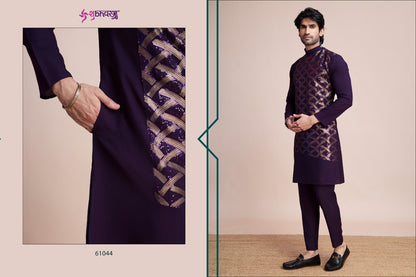 Vibes Shubhvastra Silk Mens Kurta Supplier Ahmedabad
