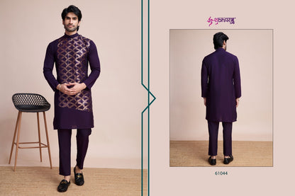 Vibes Shubhvastra Silk Mens Kurta Supplier Ahmedabad