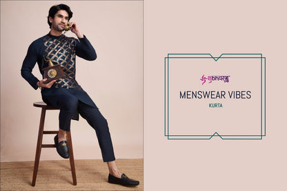 Vibes Shubhvastra Silk Mens Kurta Supplier Ahmedabad