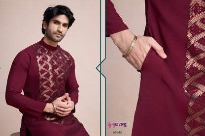Vibes Shubhvastra Silk Mens Kurta Supplier Ahmedabad