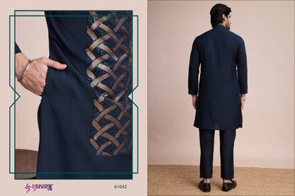 Vibes Shubhvastra Silk Mens Kurta Supplier Ahmedabad