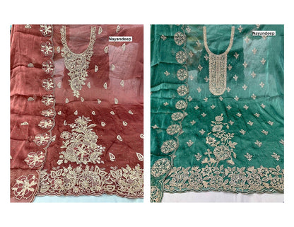 Vibha Nayandeep Silk Salwar Suits Wholesaler Ahmedabad