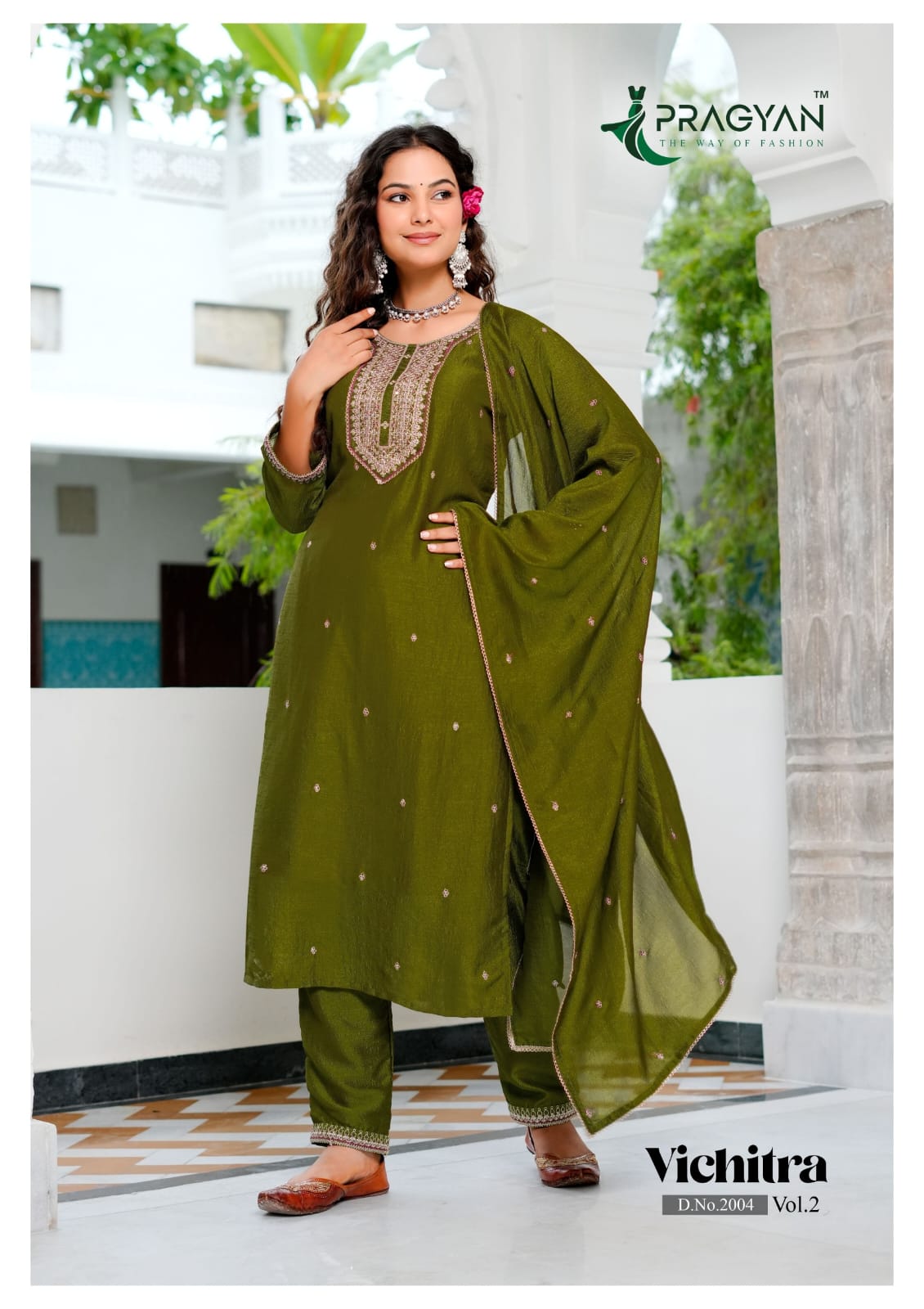 Vichitra Vol 2 Pragyan Readymade Pant Style Suits Wholesaler Ahmedabad