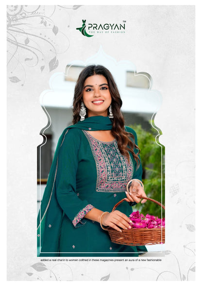 Vichitra Vol 2 Pragyan Readymade Pant Style Suits Wholesaler Ahmedabad