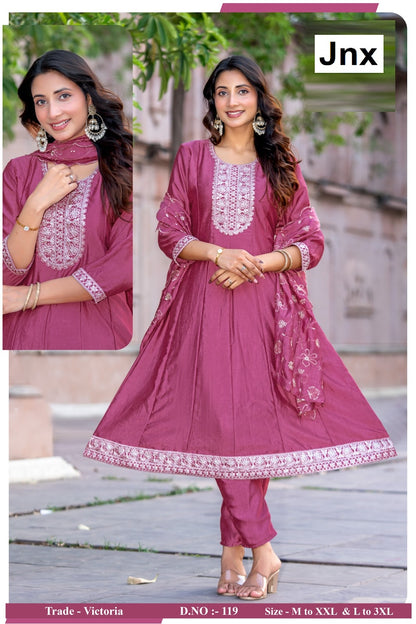 Victoria Jnx Readymade Anarkali Suits Wholesale Price
