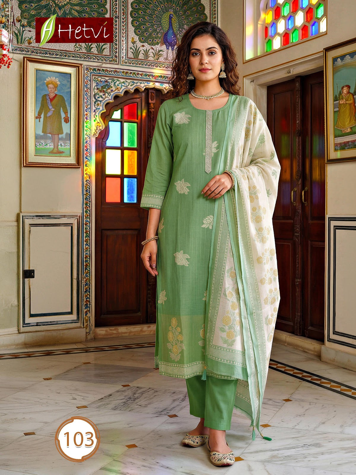 Vidhi Hetvi Jam Silk Readymade Pant Style Suits Supplier