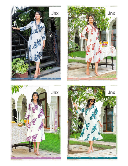Vidhi Jnx Kurti With Pocket Wholesale Price