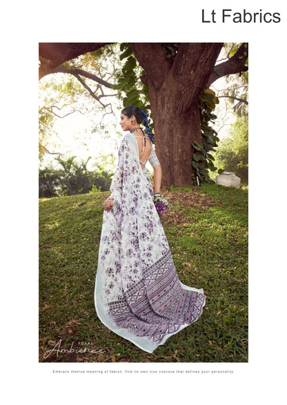 Vidhya Vol 2 Lt Fabrics Linen Cotton Sarees Supplier Ahmedabad