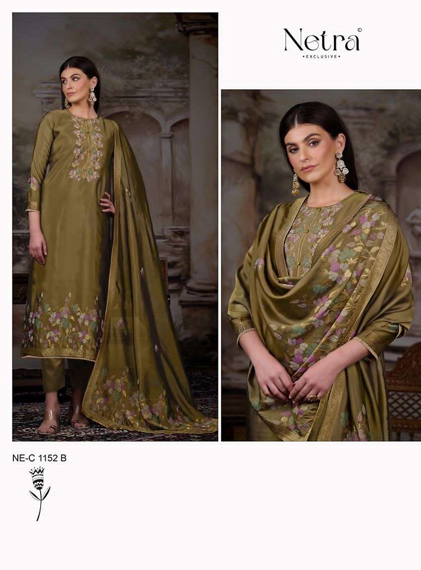 Vidisha Netra Pure Viscose Pant Style Suits Wholesale Price