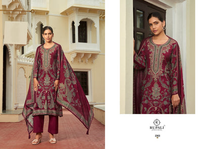 Vidisha Rupali Pure Viscose Pant Style Suits Wholesaler India
