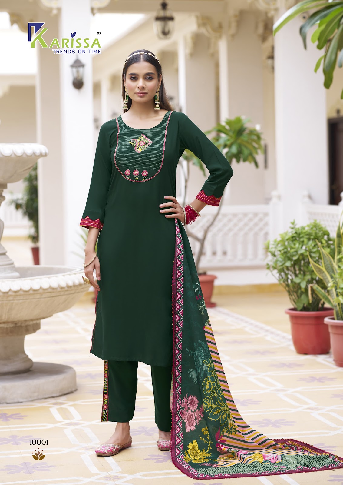 Vidisha Vol 10 Karissa Liva Rayon Readymade Pant Style Suits Wholesaler Gujarat