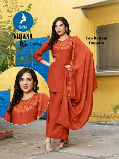 Vihana Kaya Roman Readymade Suits Exporter