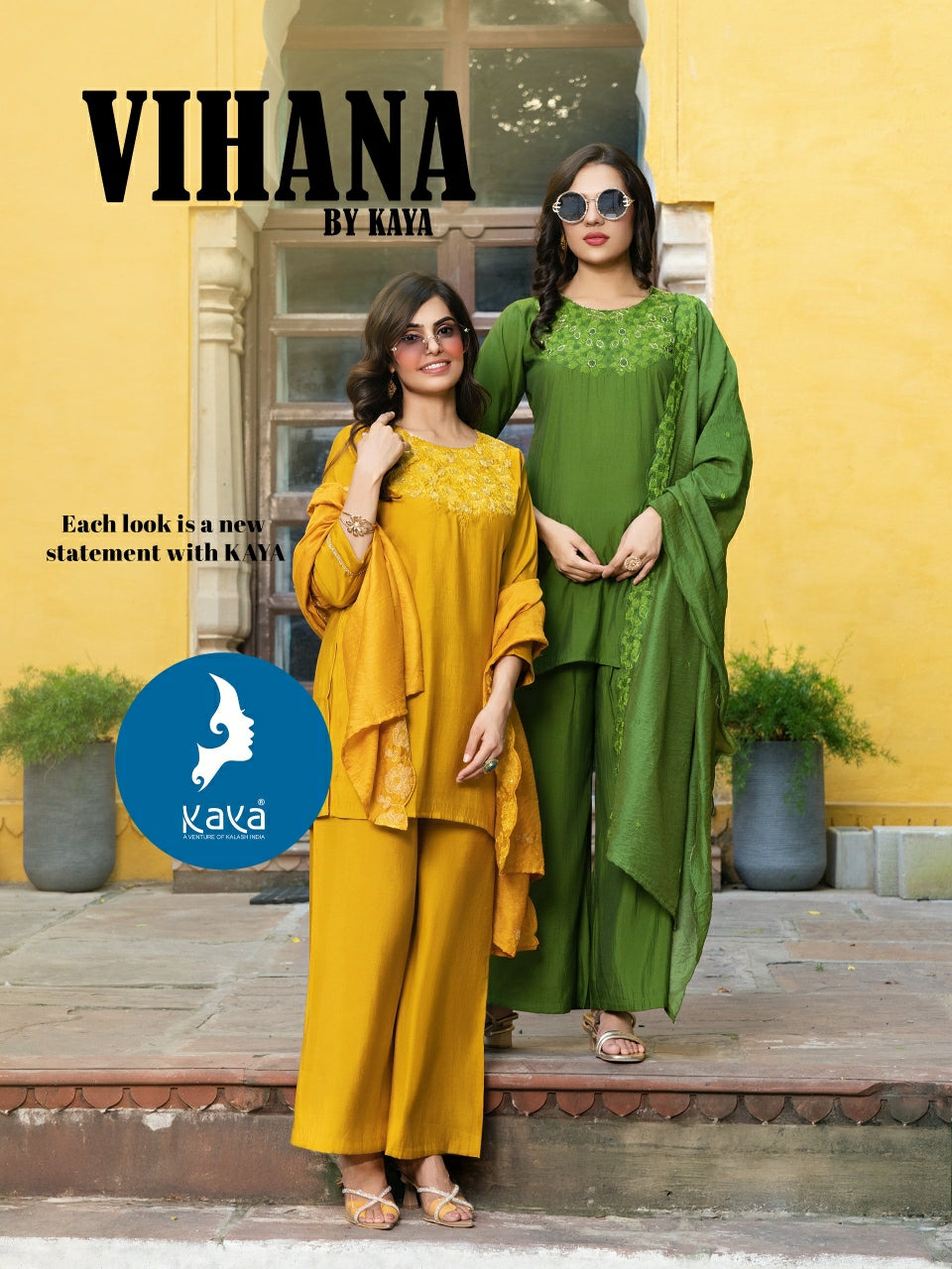 Vihana Kaya Roman Readymade Suits Exporter