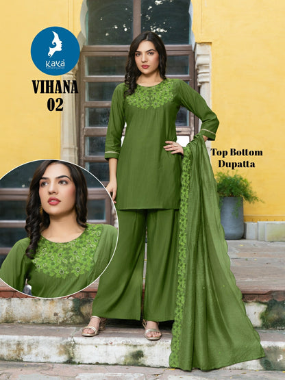 Vihana Kaya Roman Readymade Suits Exporter