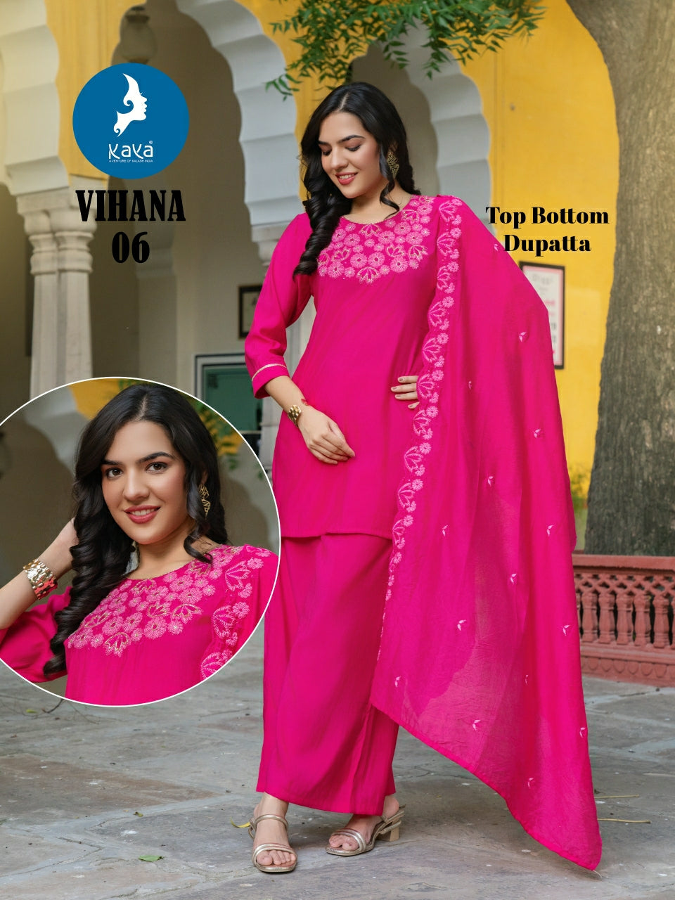 Vihana Kaya Roman Readymade Suits Exporter