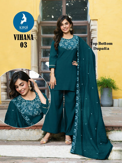 Vihana Kaya Roman Readymade Suits Exporter